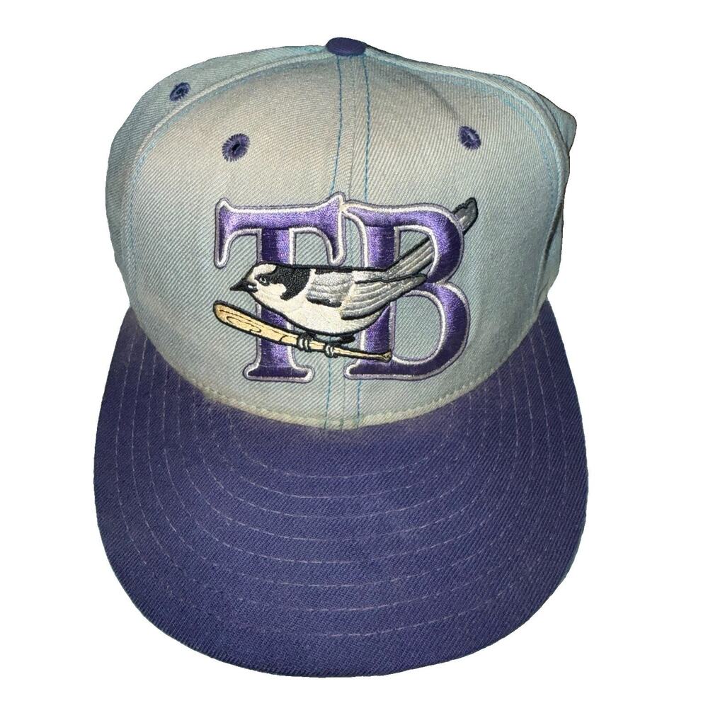 Vintage 90s Thunder Bay Whiskey Jacks MiLB New Era 5950 Pro Model Hat 7 1/8 USA